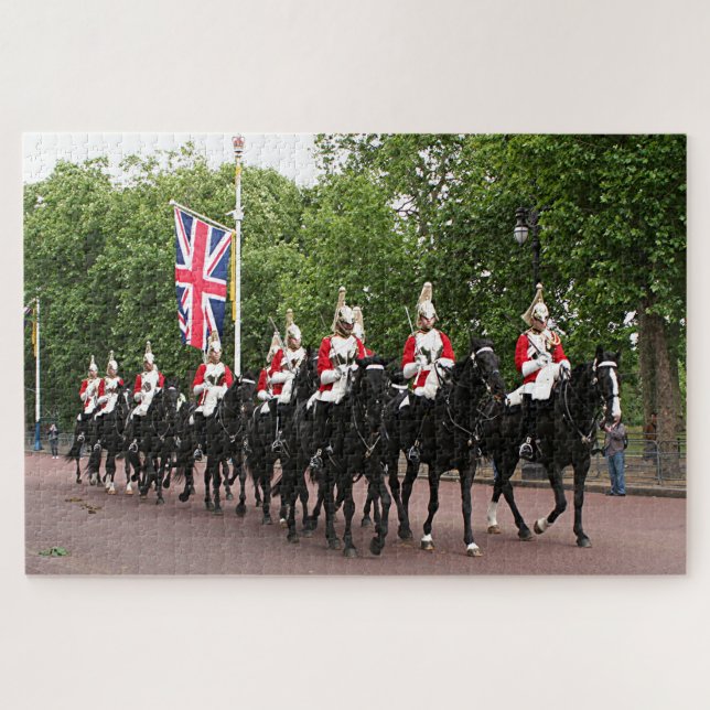 Royal Household Cavalry, London Jigsaw Puzzle (Horizontal)