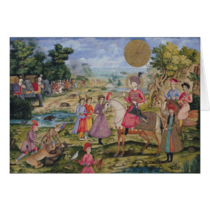 Royal Hunt, from Isfahan, Iran