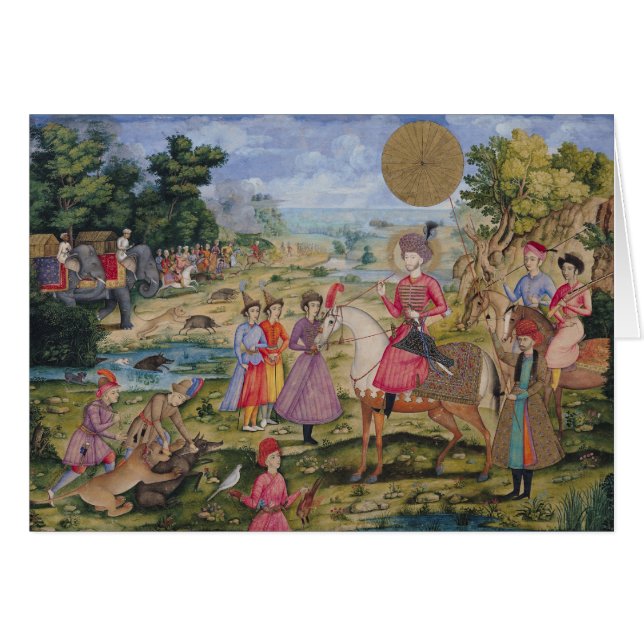 Royal Hunt, from Isfahan, Iran (Front Horizontal)
