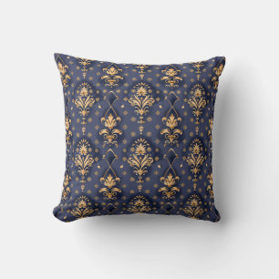 Royal Indigo Baroque Princesscore Cushion