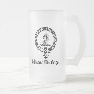 Royal is My Race Gregor Stein/Mug Frosted Glass Beer Mug