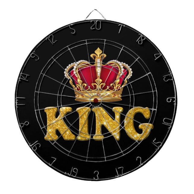 Royal King Crown Dartboard (Front)