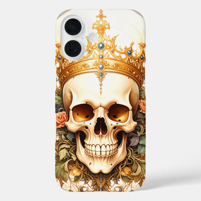 Royal King Skull iPhone Case (Back)