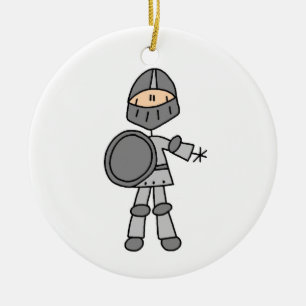 Royal Knight Ceramic Tree Decoration