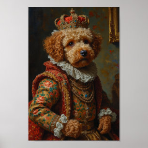 Royal Lagotto Romagnolo Portrait Poster