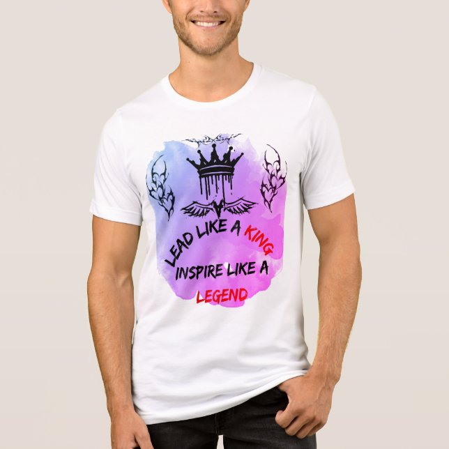 Royal Leadership Tri-Blend Shirt (Front)