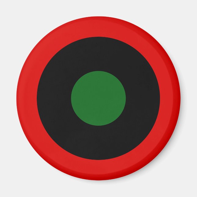 Royal Libyan Air Force Roundel (1951-1969) Magnet (Front)