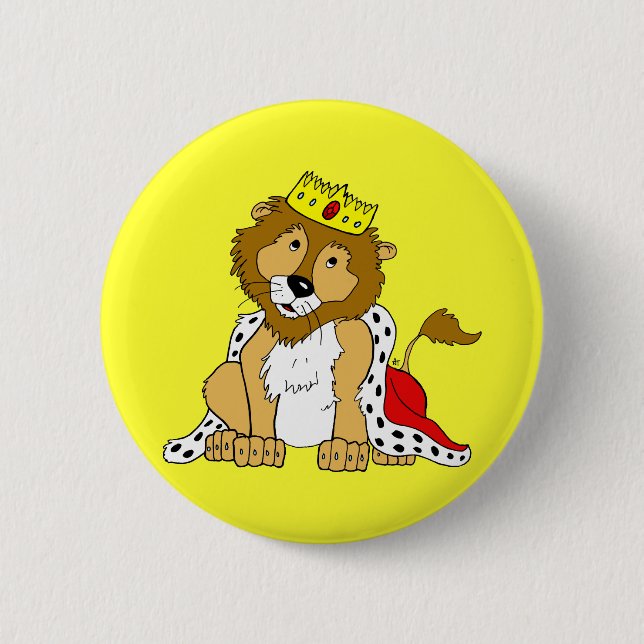 Royal Lion Button (Front)
