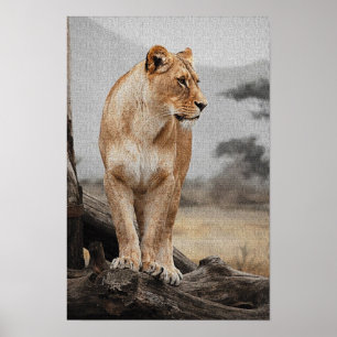 Royal Lioness Print