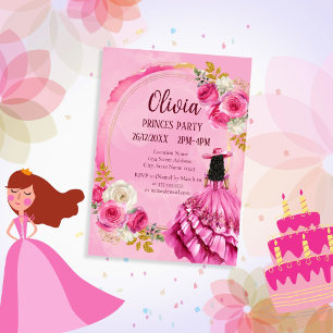 Royal Little Princess Birthday Invitation
