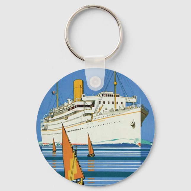 Royal Mail "Atlantis Cruises" Key Ring (Front)