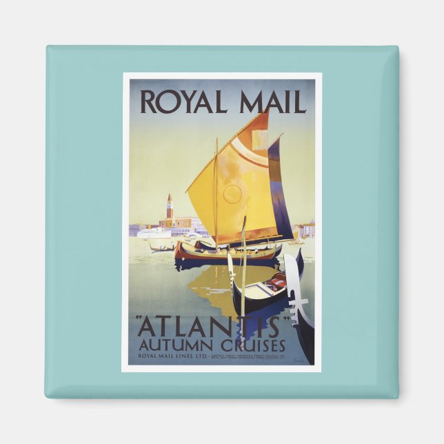 Royal Mail Atlantis Magnet (Front)