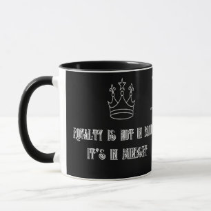 “Royal Majesty Black King Mug Power in Every Sip