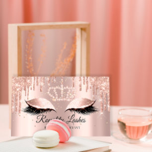 Royal Makeup Artist Lashes Crowned Princess Business Card