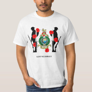 Royal Marines Remembrance Lest We Forget T-Shirt