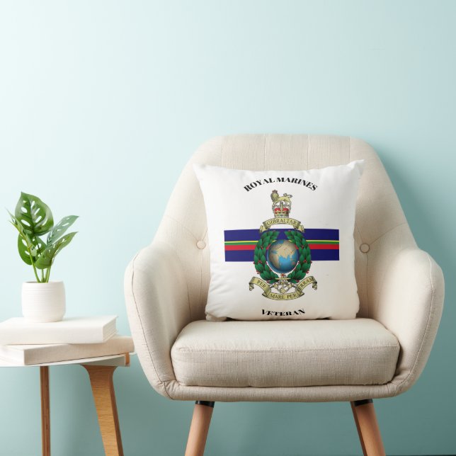 Royal Marines Veteran Cushion (Chair)