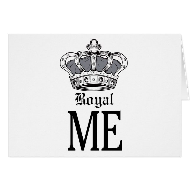 Royal Me - Grey (Front Horizontal)