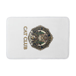 Royal Mediaeval Cat Cat Dad Gift Idea - Royal Medi Bath Mat