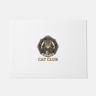 Royal Mediaeval Cat Cat Dad Gift Idea - Royal Medi Doormat