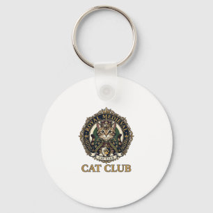 Royal Mediaeval Cat Cat Dad Gift Idea - Royal Medi Key Ring