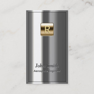 Royal Metallic Aerospace Engineer Business Card