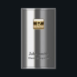 Royal Metallic Chemical Engineer Business Card<br><div class="desc">Royal Metallic Chemical Engineer Business Card.</div>