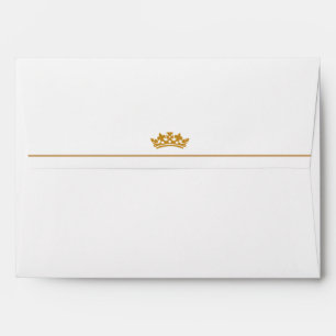 Royal Monogram Customisable Personal Envelope