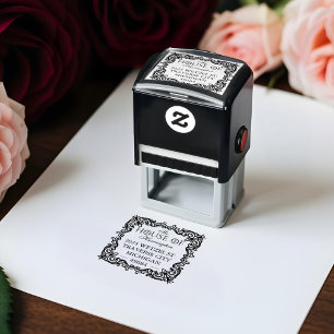 Royal Muse Mediaeval Fantasy Flourish Ornate Self-inking Stamp