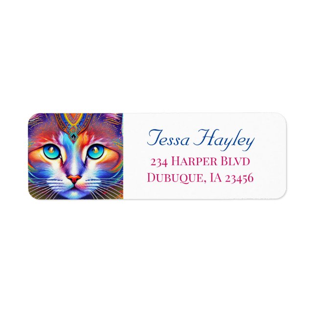 Royal Mystical Abstract Cat (Front)