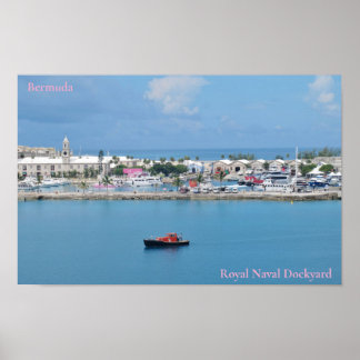 Royal Naval Dockyard, Bermuda Poster