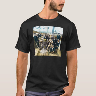 Royal Naval Exhibition 1891 Vintage Hardhat Diver T-Shirt