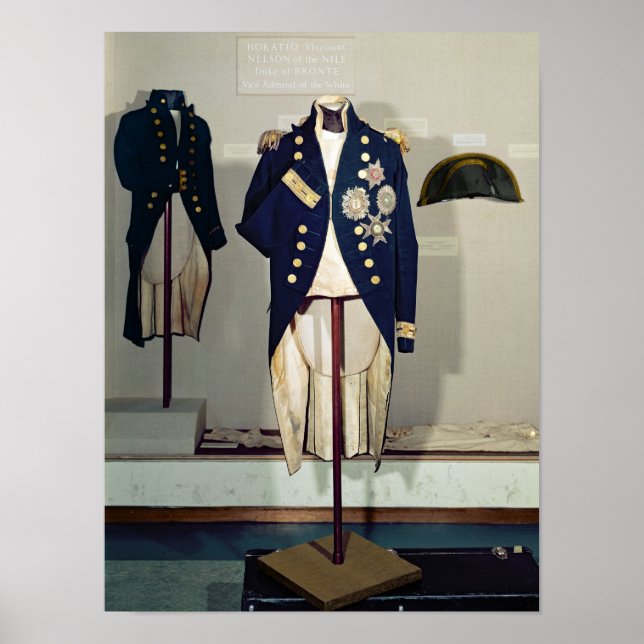 Royal Naval uniform worn Poster (Front)