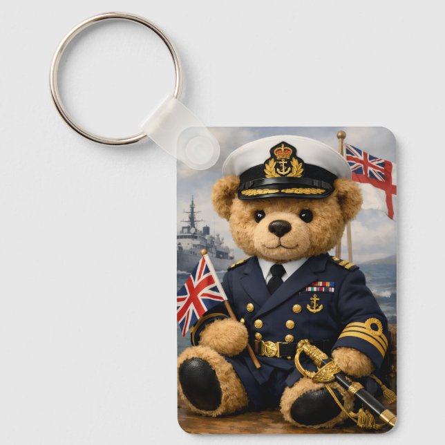 Royal Navy Richard Key Ring (Front)