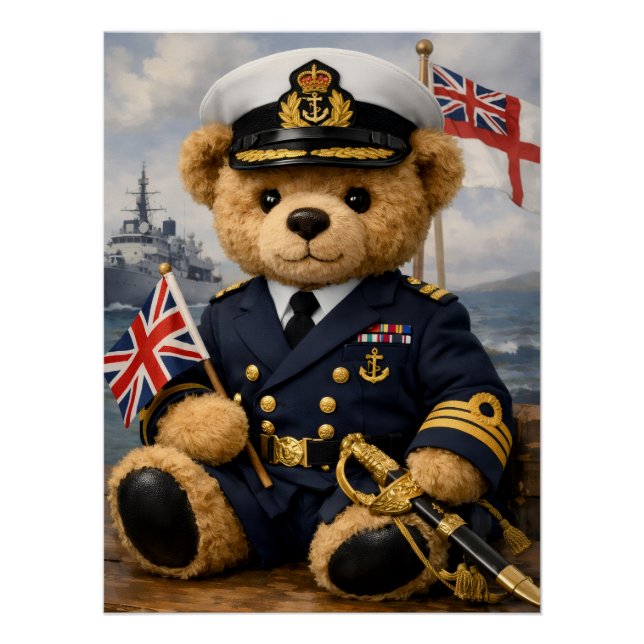 Royal Navy Richard Poster (Front)