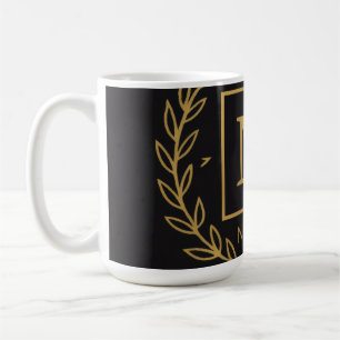 "Royal NMKY Emblem – Monogram M Crest Design" Coffee Mug