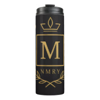 "Royal NMKY Emblem – Monogram M Crest Design"