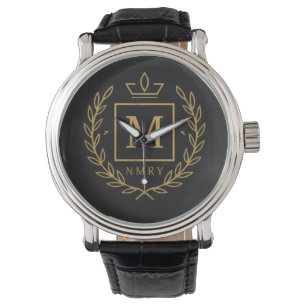 "Royal NMKY Emblem – Monogram M Crest Design" Watch