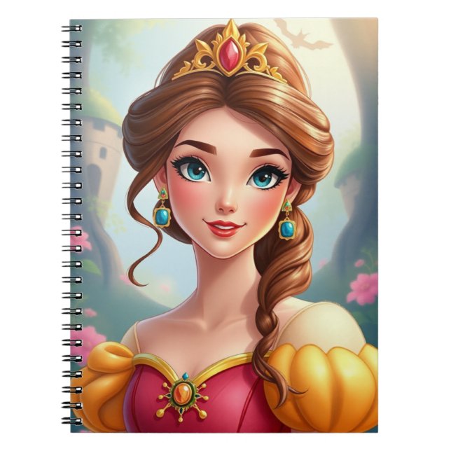 Royal Notebook - The Magic of Princesses (Front)