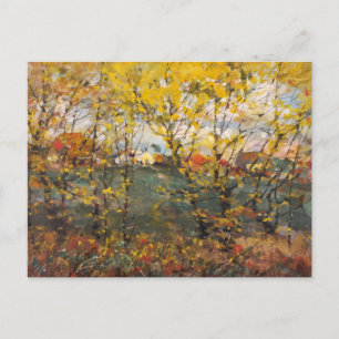 Royal Oak, colourful painting, Postcard