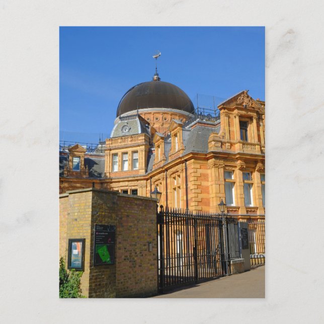 Royal Observatory Greenwich Postcard, London UK Postcard (Front)