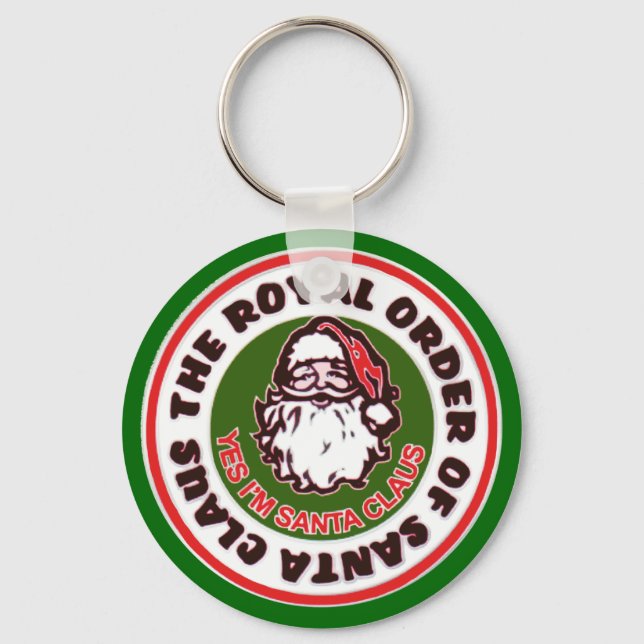 Royal Order of Santa Claus Key Ring (Front)