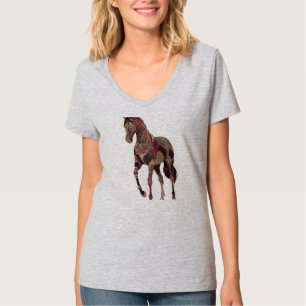 Royal ornate Arabian horse T-Shirt