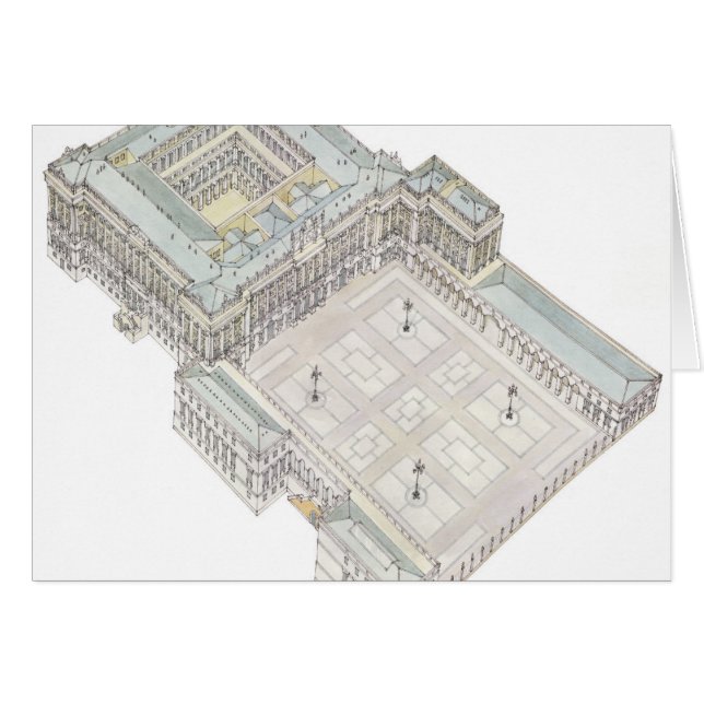 Royal Palace. Madrid Spain (Front Horizontal)