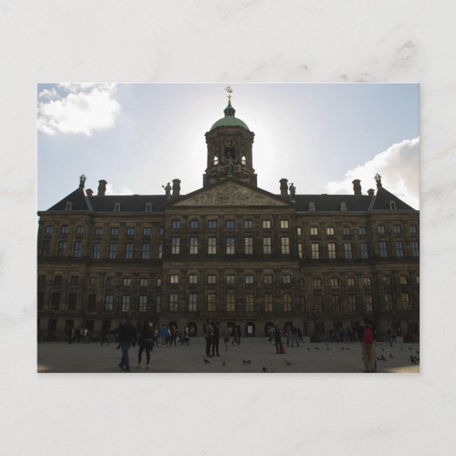 Royal Palace of Amsterdam Postcard (Front)
