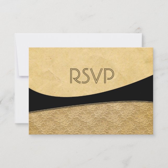 Royal Paris lace RSVP (Front)