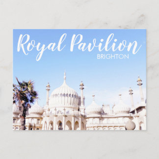 Royal Pavilion Brighton England TRAVEL Postcard