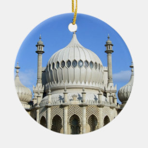 Royal Pavilion, Brighton, Sussex, England Ceramic Tree Decoration