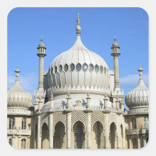 Royal Pavilion, Brighton, Sussex, England Square Sticker