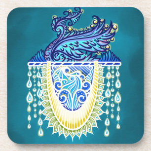 Royal Peacock Radiance Coaster