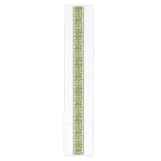 Royal Persian Gold Filigree | Luxury Botanical Medium Table Runner